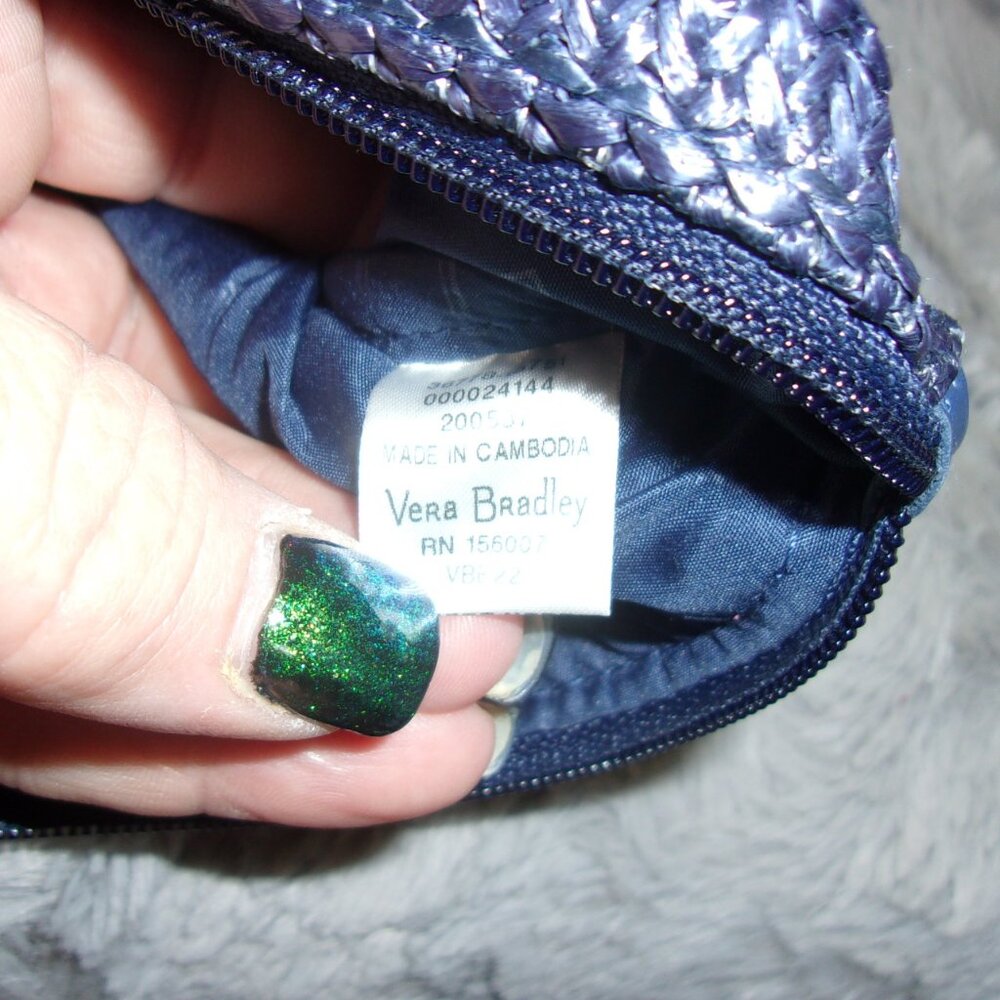E-55 VERA BRADLEY STRAW WRISTLET SEA TURTLE - Picture 9 of 9
